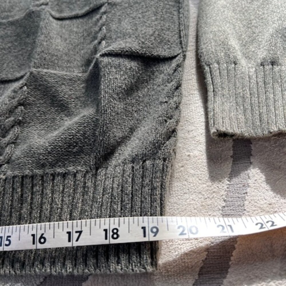 Vintage Geoffrey Beene Olive Classic Crew Neck Cotton Sweater  Men's XL - Picture 10 of 10